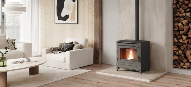 NORDIC FIRE ROCCO 7KW en 10 kW